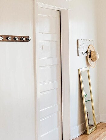 Patère en bois 6 accroches