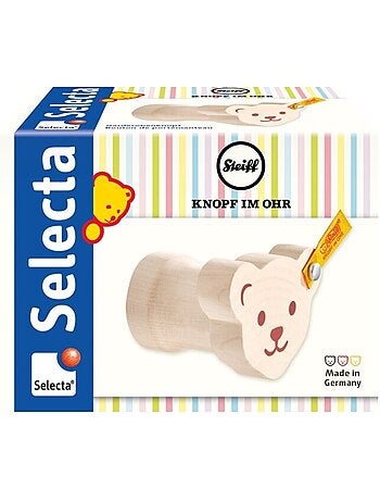 Patère en bois Ours Steiff