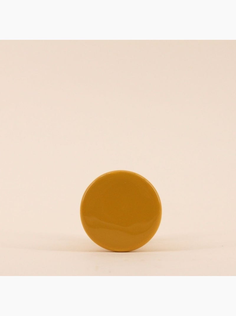 Patère en métal laqué D5,5cm Jaune - Kiabi
