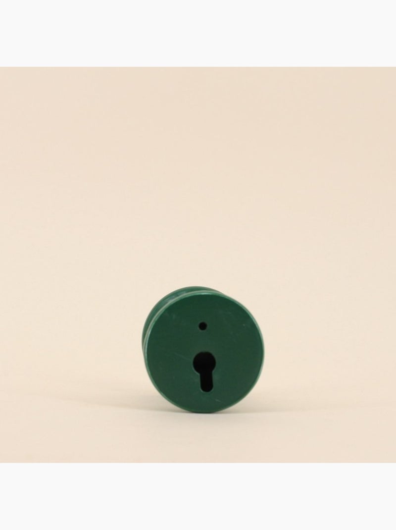 Patère en métal laqué D5,5cm Vert - Kiabi
