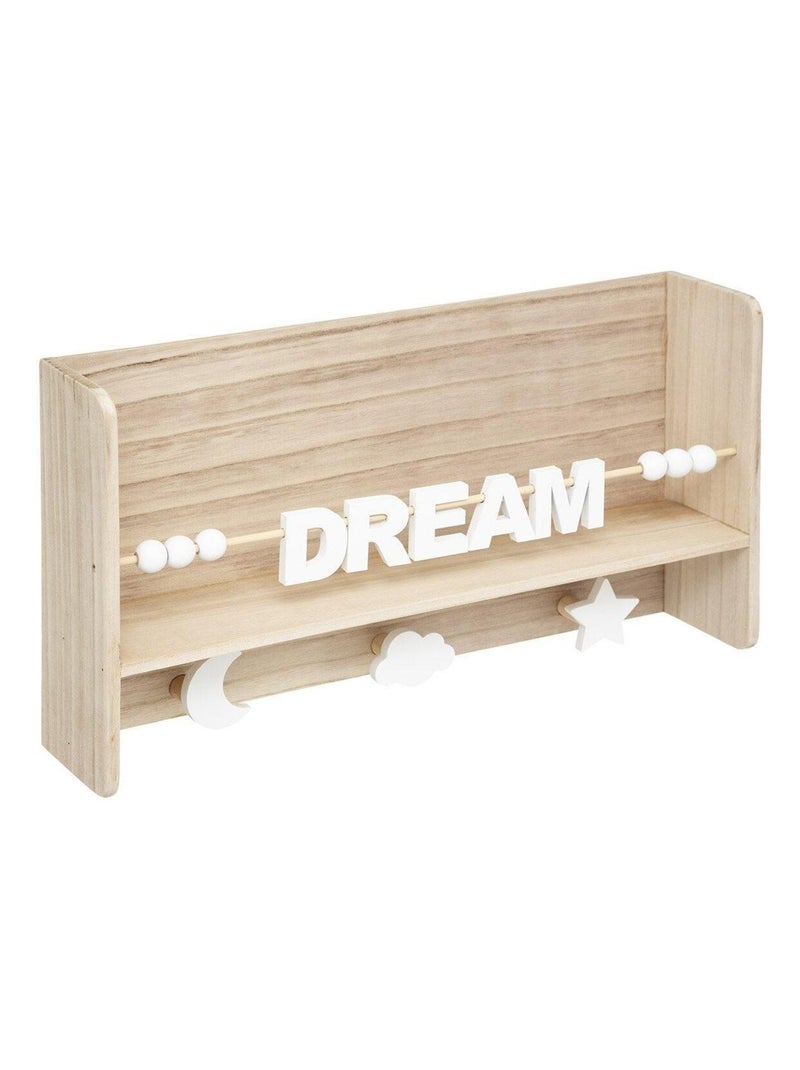 Patère étagère Dream Beige - Kiabi