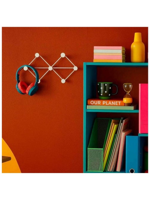 Patère forme géométrique losange 42cm - Kiabi