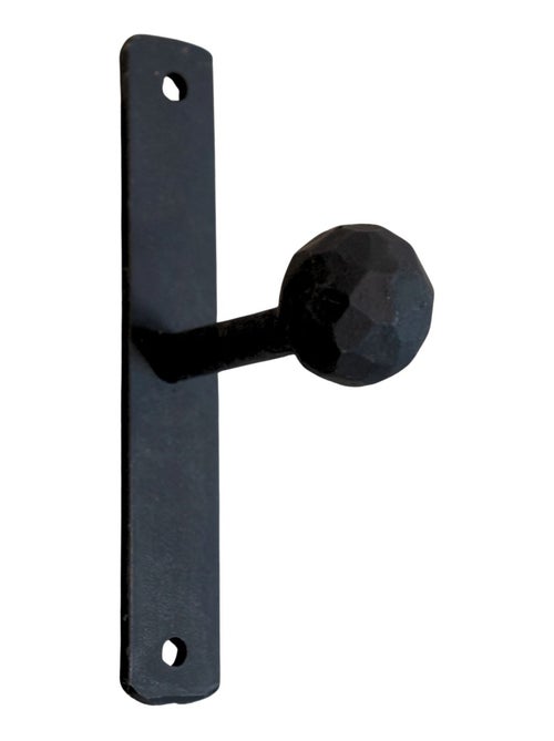 Patère murale boule en métal brut - Kiabi