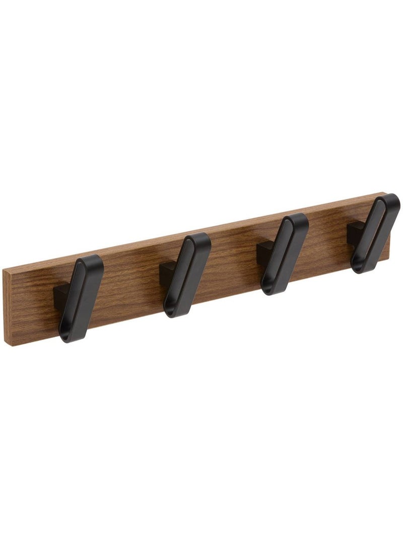 Patère rectangulaire nocca Marron - Kiabi