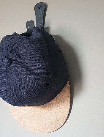 Patère style industriel brut
