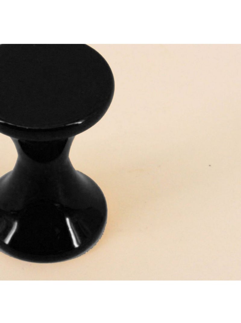 Patère TamTam métal laqué D5,5cm Noir - Kiabi