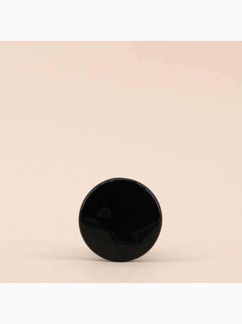 Patère TamTam métal laqué D5,5cm Noir - Kiabi
