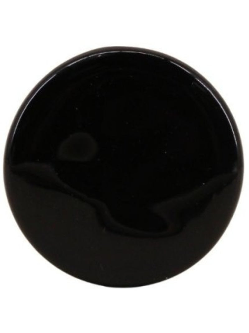 Patère TamTam métal laqué dia 5,5cm Noir - Kiabi