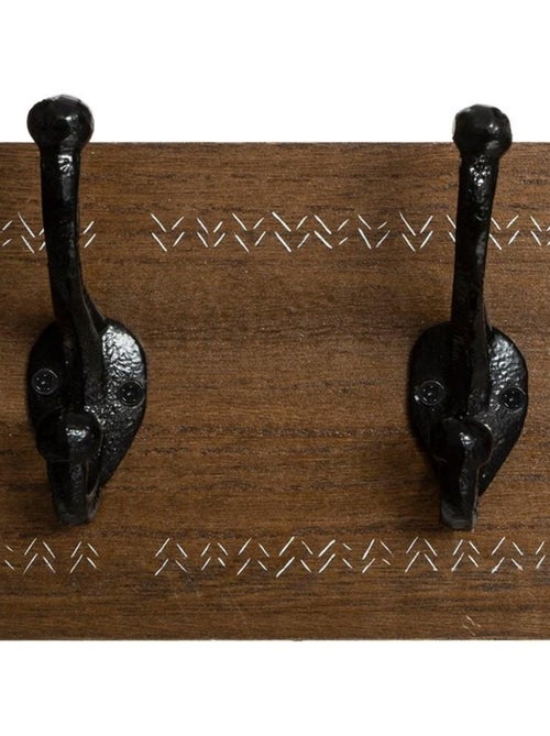 Patère vintage 5 crochets - Kiabi