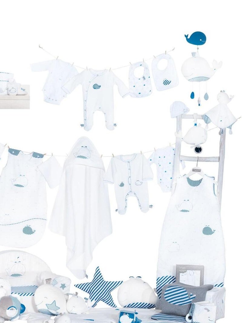 Patères en bois lot de 3 - SAUTHON Bleu - Kiabi