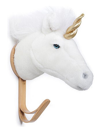 Patères petites têtes collection SOFT ANIMALS Fantastique Licorne
