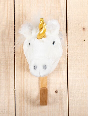 Patères petites têtes collection SOFT ANIMALS Fantastique Licorne