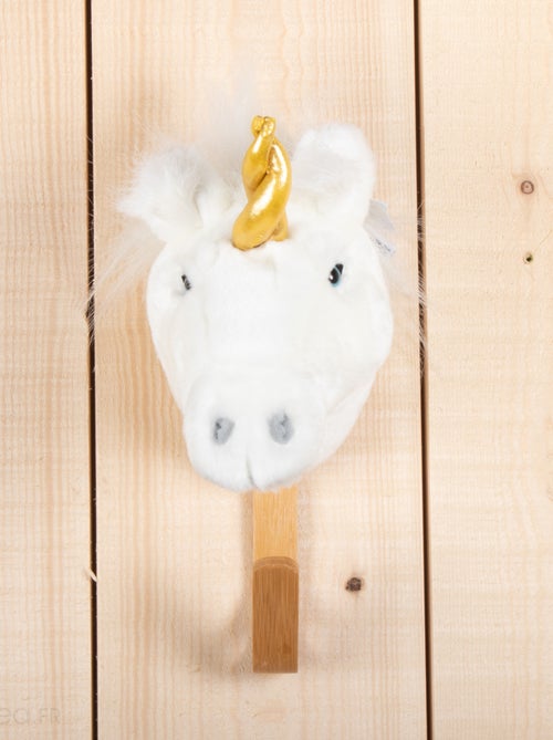 Patères petites têtes collection SOFT ANIMALS Fantastique Licorne - Kiabi