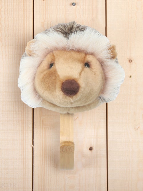 Patères petites têtes collection SOFT ANIMALS Forêt Hérisson Jenna - Kiabi