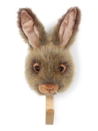 Patères petites têtes collection SOFT ANIMALS Forêt Lièvre Brun Lewis