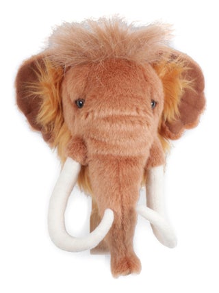 Patères petites têtes collection SOFT ANIMALS Préhistorique Mammouth Arthur