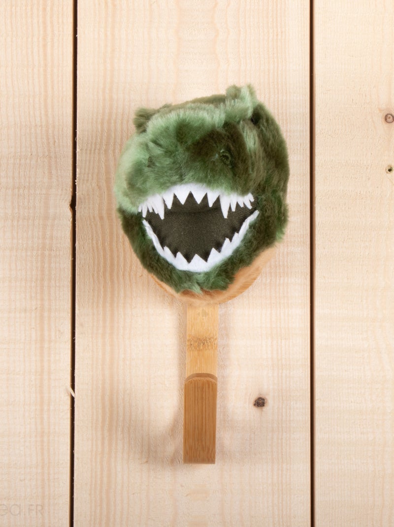 Patères petites têtes collection SOFT ANIMALS Préhistorique T Rex Hendrix Vert - Kiabi