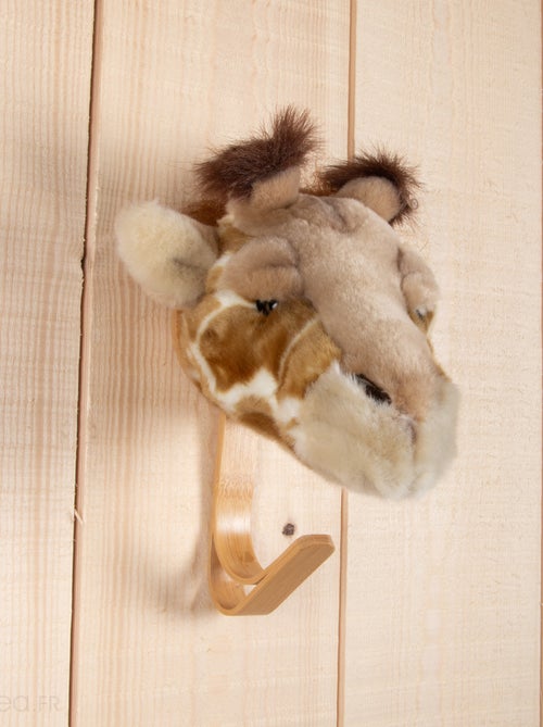 Patères petites têtes collection SOFT ANIMALS Savane Girafe Ruby - Kiabi