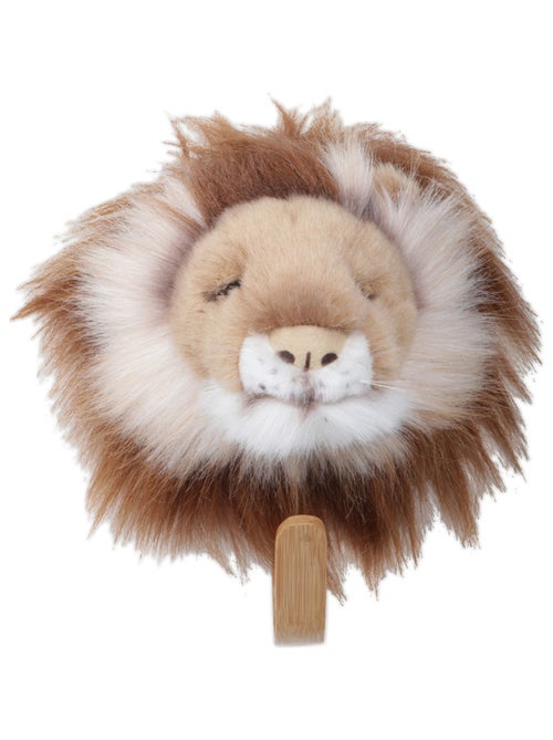 Patères petites têtes collection SOFT ANIMALS Savane Lion - Kiabi