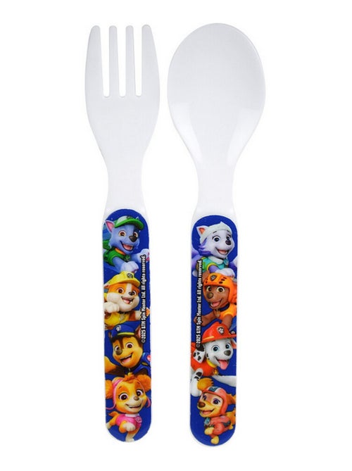 Patpatrouille Ensemble De Couverts En Plastique Réutilisables - Kiabi