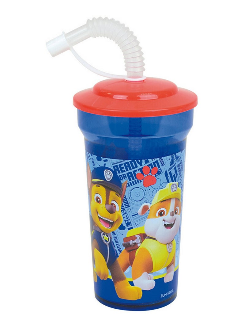 Pat'patrouille Gobelet Paille 400 Ml Multicolore - Kiabi