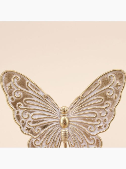 Pat?re forme papillon dor? 13x15cm - Kiabi