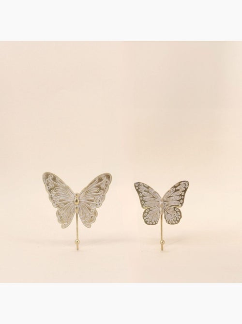 Pat?re forme papillon dor? 13x15cm - Kiabi