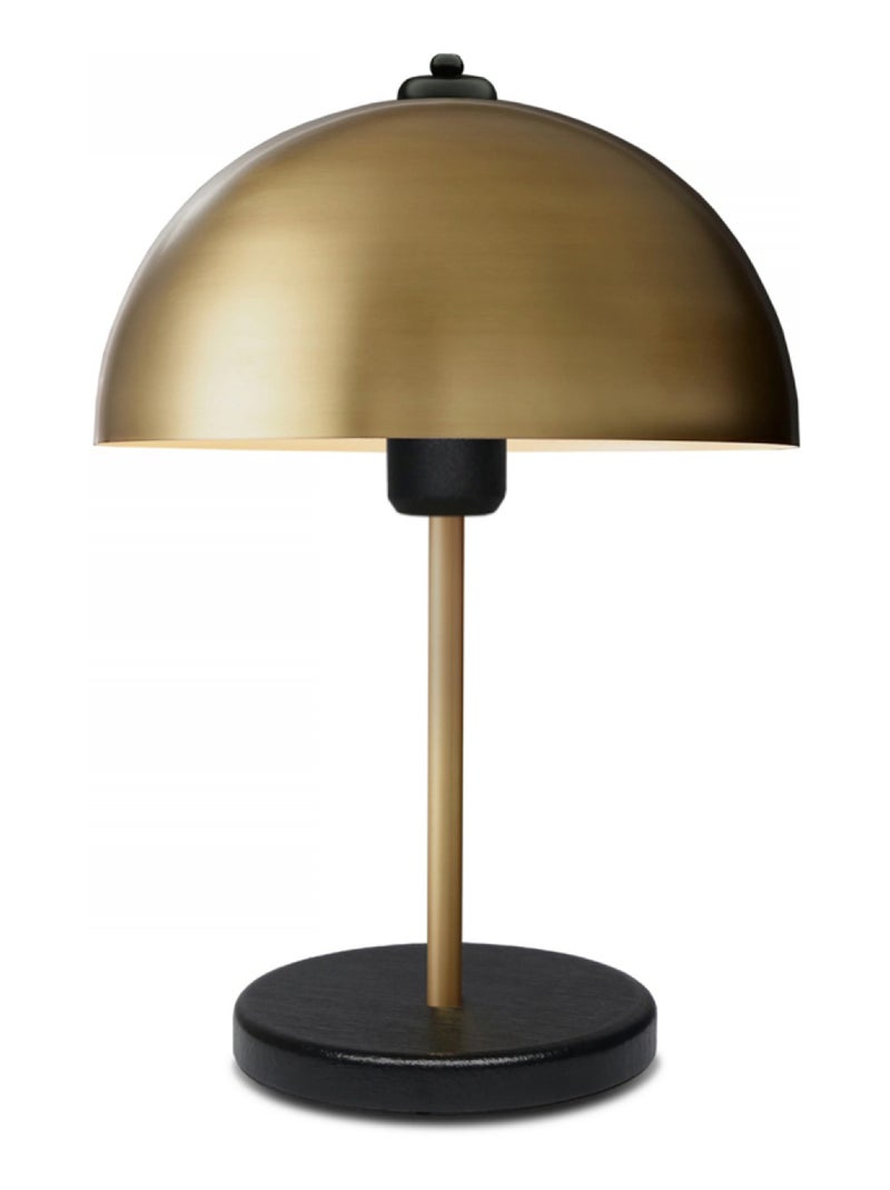 PAULE - Lampe de table champignon doré 37cm Doré/or - Kiabi