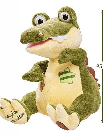 Paulo le croco - peluche animée