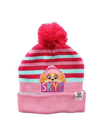 Paw Patrol - Bonnet avec pompon enfant