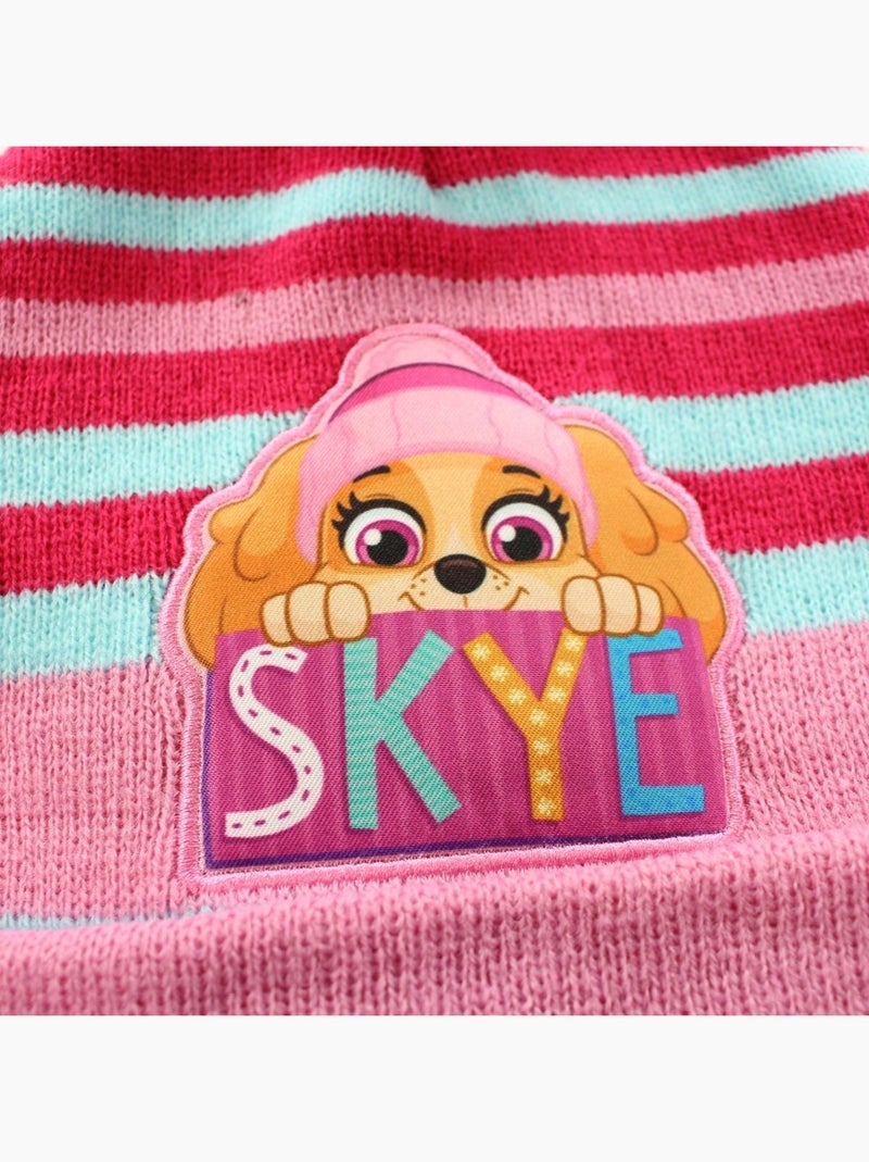 Paw Patrol - Bonnet avec pompon enfant Rose - Kiabi
