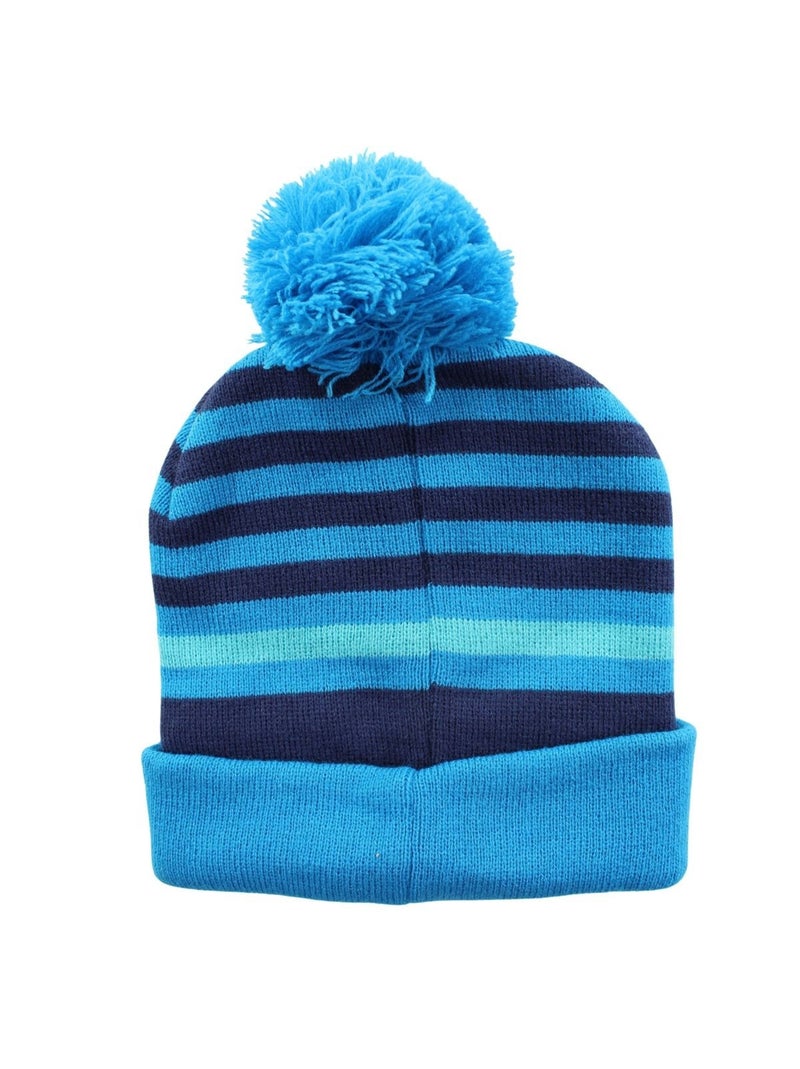 Paw Patrol - Bonnet avec pompon La Pat' Patrouille Bleu - Kiabi