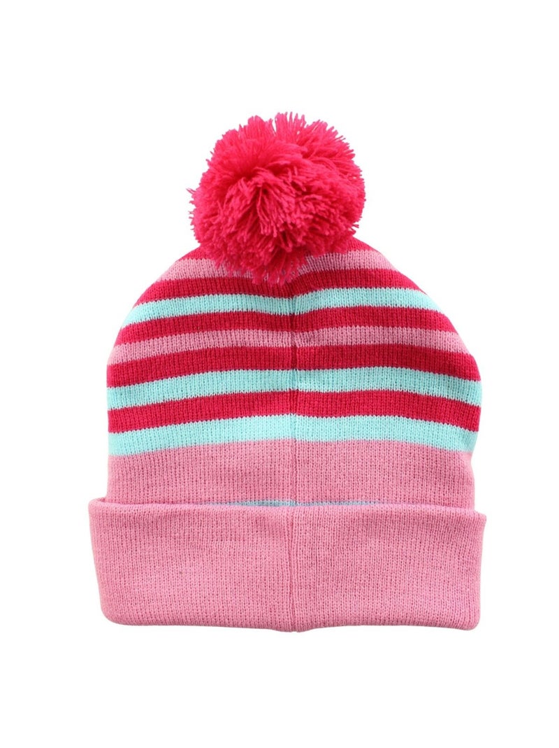 Paw Patrol - Bonnet avec pompon La Pat' Patrouille Rose - Kiabi