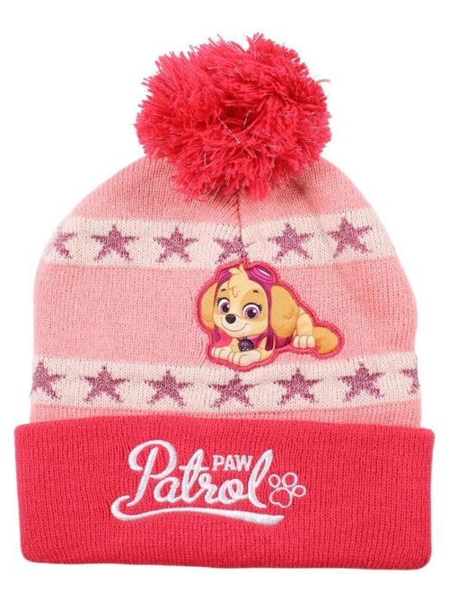 Paw Patrol - Bonnet avec pompon Paw patrol fille - Kiabi