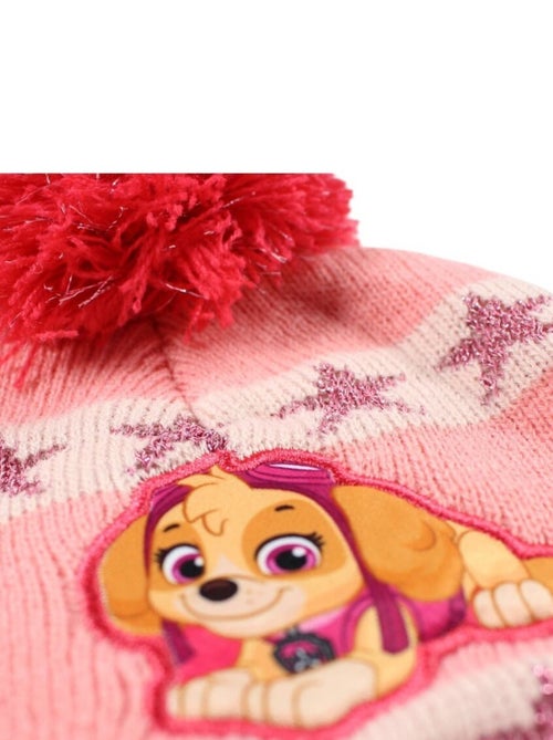 Paw Patrol - Bonnet avec pompon Paw patrol fille - Kiabi