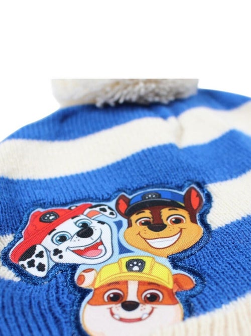 Paw Patrol - Bonnet avec pompon Paw patrol garçon - Kiabi