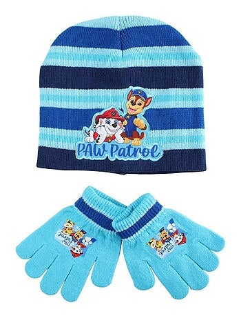 Paw Patrol - Bonnet gants La Pat' Patrouille garçon