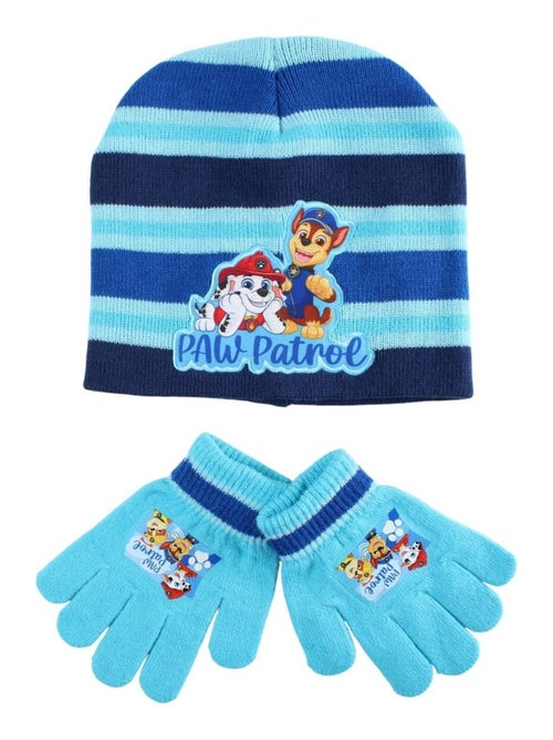 Paw Patrol - Bonnet gants La Pat' Patrouille garçon - Kiabi
