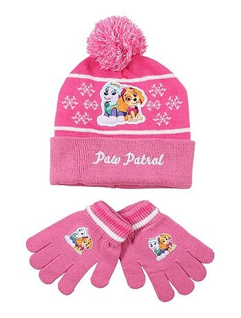 Paw Patrol - Bonnet gants Paw patrol fille