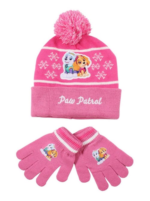 Paw Patrol - Bonnet gants Paw patrol fille - Kiabi