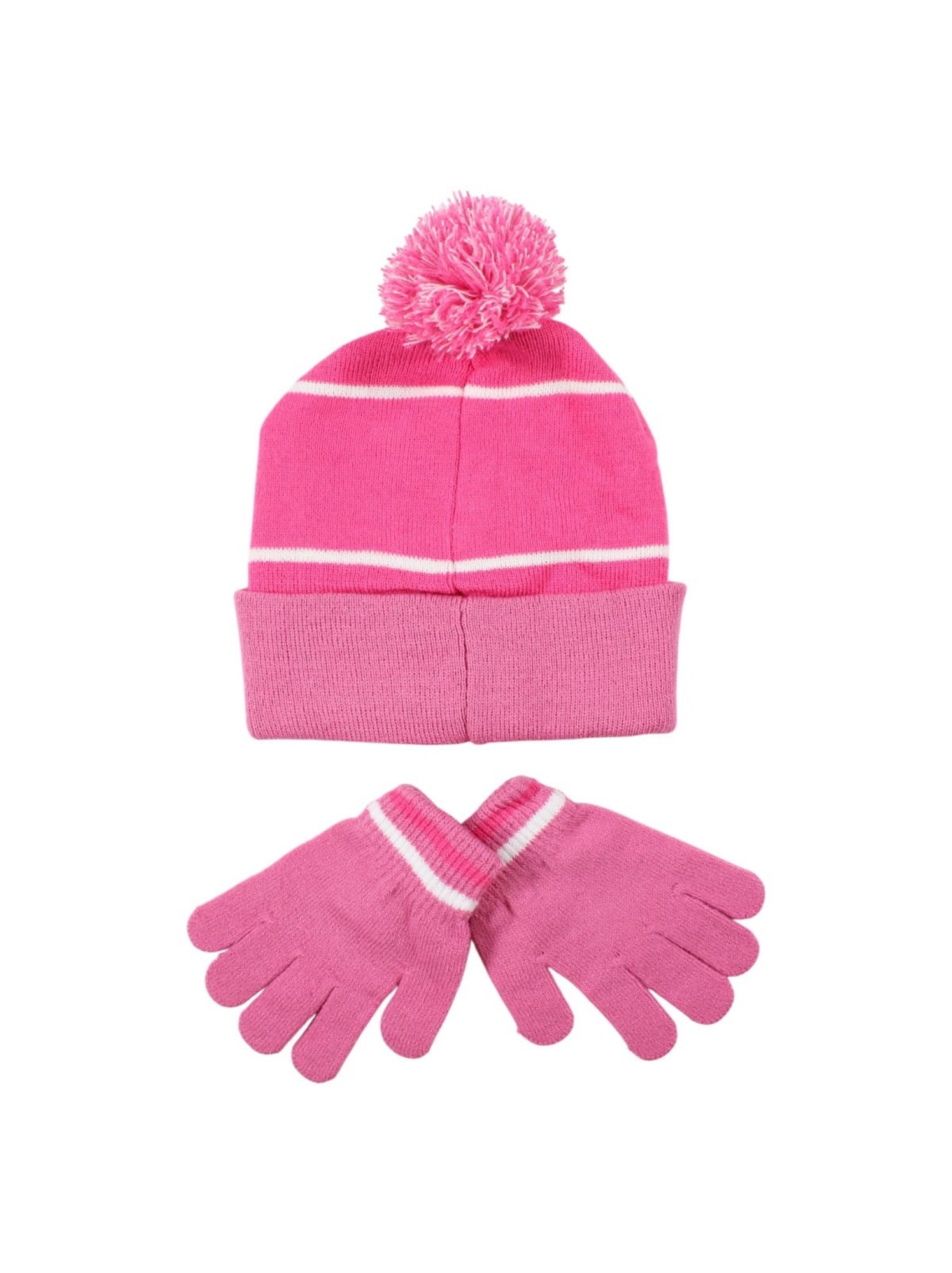 Bonnet Paw Patrol Pour Fille - Modèle Rose Avec Skye & Zuma, Hiver Et Demi-Saison - 9