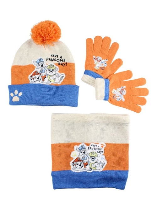 Paw Patrol - Bonnet gants snood La Pat' Patrouille garçon - Kiabi