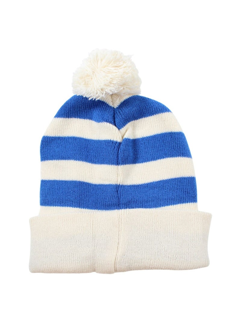 Paw Patrol - Bonnet garçon avec pompon imprimé Bleu - Kiabi