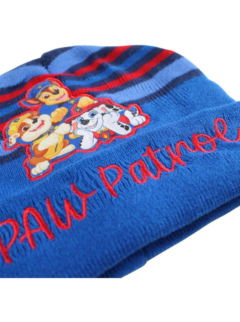 Paw Patrol - Bonnet La Pat' Patrouille garçon Bleu marine - Kiabi