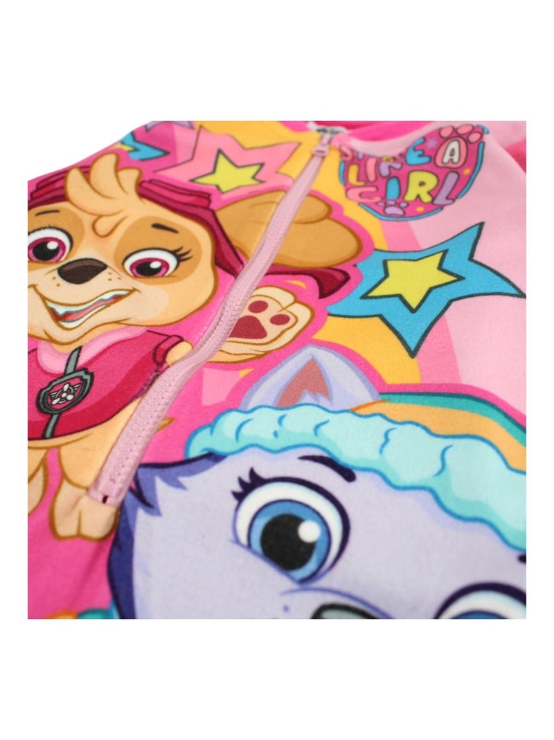 Paw Patrol - Combinaison polaire garçon imprimée Rose - Kiabi