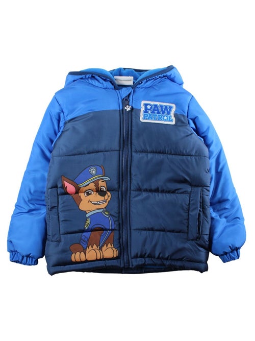 Paw Patrol - Doudoune garçon avec logo 2 couleurs - Kiabi