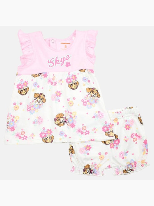 Paw Patrol - Ensemble bébé t-shirt et short imprimé - Kiabi