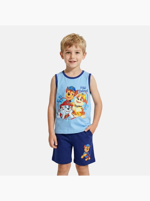 Paw Patrol - Ensemble garçon débardeur et short - Kiabi
