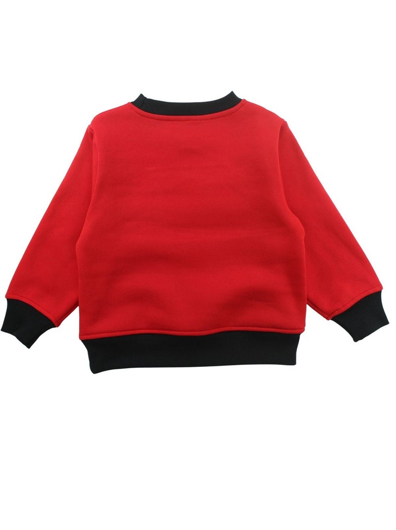 Paw Patrol - Ensemble jogging enfant sweat et pantalon imprimé Rouge - Kiabi
