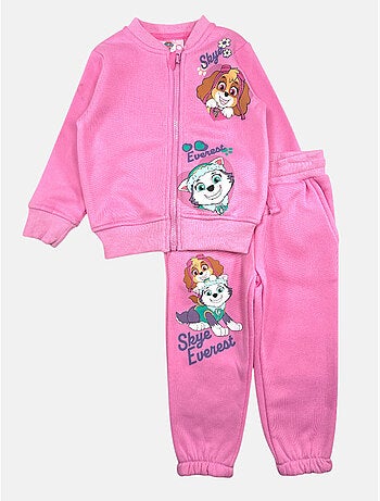 Paw Patrol - Ensemble jogging fille veste et pantalon imprimé